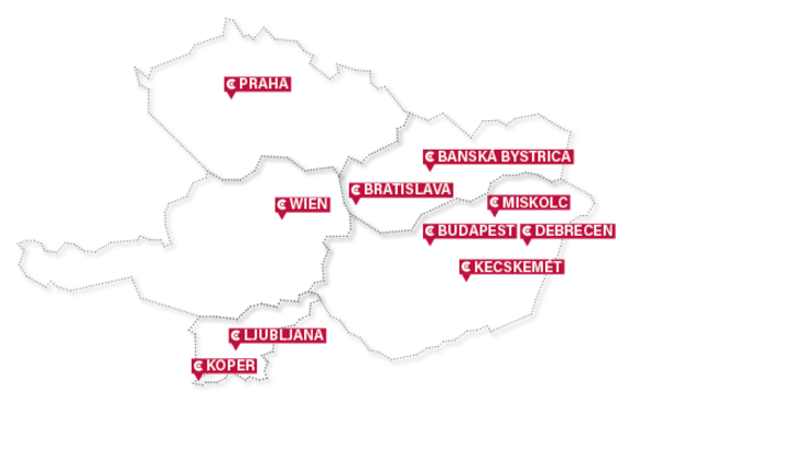 CONSULTATIO Auslandstöchter, Steuerberatung & Wirtschaftsprüfung in Ungarn, Slowenien, Slowakei und Tschechien